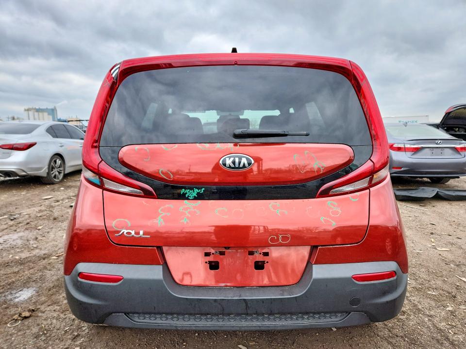 2021 Kia Soul VIN KNDJ23AU1M7791363 COPART salvage auction — HAIL, Il - Salvage Certificate, sold $2,650 on 2026-07-10 (photo 6)
