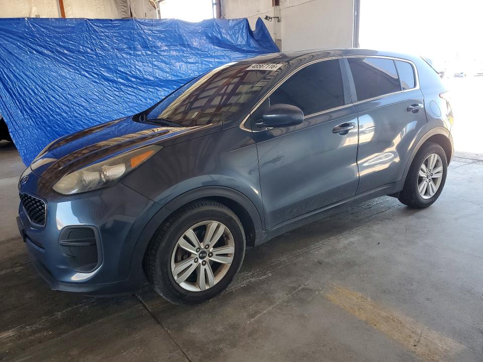 2017 Kia Sportage VIN KNDPM3AC3H7047703 COPART salvage auction — FRONT END, KY - BILL OF SALE/PART ONLY/NO TITL, sold $2,550 on 2026-07-06 (photo 1)