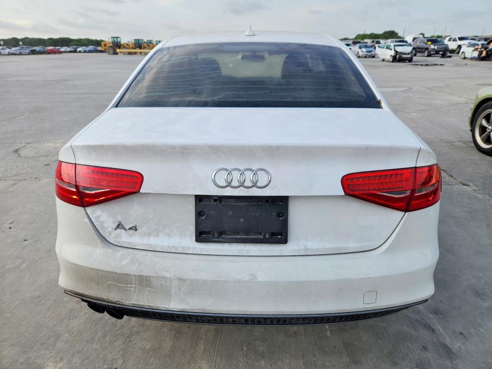 2014 Audi A4 VIN WAUAFAFL1EA075041 COPART salvage auction — VANDALISM, Tx - Certificate Of Title, sold $2,100 on 2026-07-30 (photo 6)