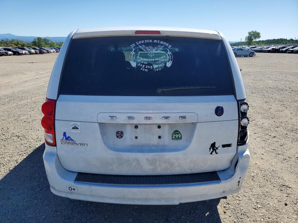 2016 Dodge Caravan VIN 2C4RDGBG2GR209660 COPART salvage auction — MECHANICAL, Ca - Dis/Dlr/Exp Only Clean Title, sold $100 on 2026-07-10 (photo 6)