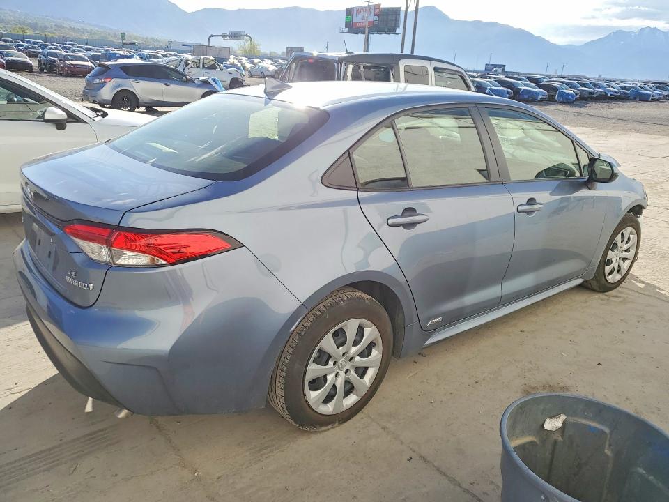 2023 Toyota Corolla VIN JTDBDMHE9P3007333 COPART salvage auction — FRONT END, Ut - Salvage Certificate, sold $3,300 on 2026-07-06 (photo 3)