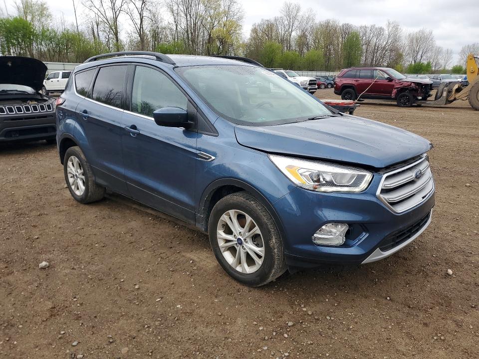 2018 Ford Escape VIN 1FMCU9HD6JUC79814 COPART salvage auction — FRONT END, Mi - Certificate Of Title, sold $350 on 2026-07-22 (photo 4)