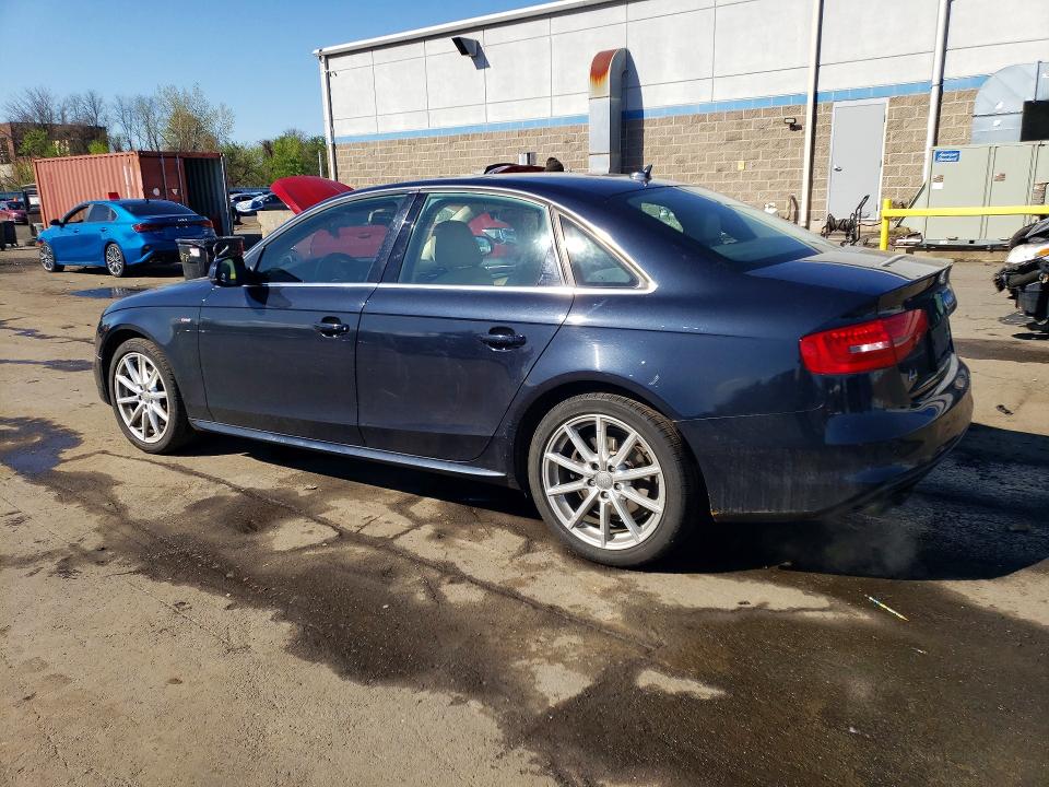 2014 Audi A4 VIN WAUFFAFL9EN040777 COPART salvage auction — SIDE, Nh - Cert Of Title-Salvage, sold $1,600 on 2026-07-07 (photo 2)