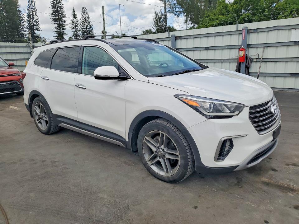 2018 Hyundai Santa fe VIN KM8SRDHF1JU277857 COPART salvage auction — SIDE, Fl - Cert Of Title Slvg Rebuildable, sold $4,650 on 2026-07-13 (photo 4)