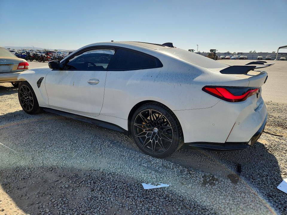 2023 BMW M4 VIN WBS53AZ08PCL82608 COPART salvage auction — FRONT END, Ca - Salvage Certificate, sold $31,750 on 2026-07-31 (photo 2)