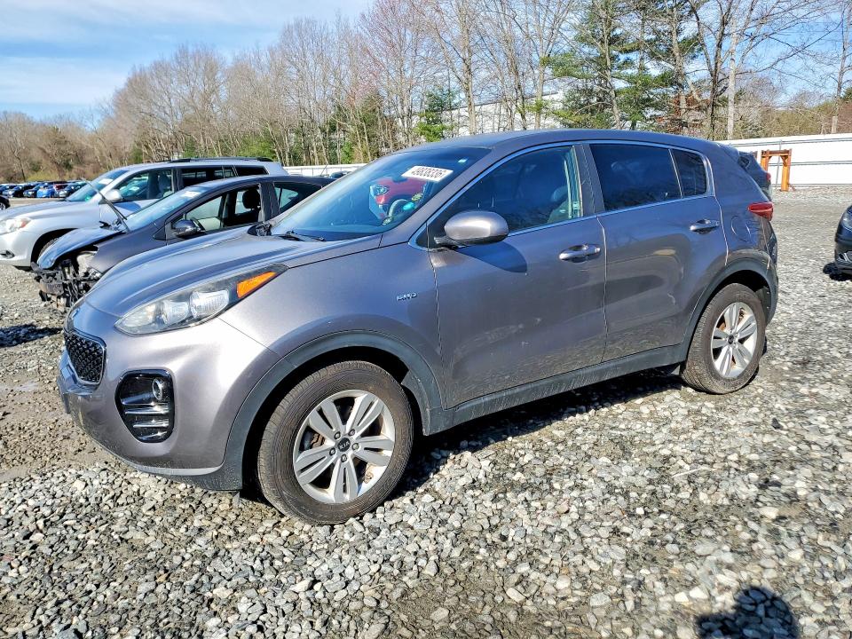 2017 Kia Sportage VIN KNDPMCAC8H7271310 COPART salvage auction — MECHANICAL, MA - CERT OF TITLE-SALVAGE (P), sold $2,900 on 2026-07-06 (photo 1)