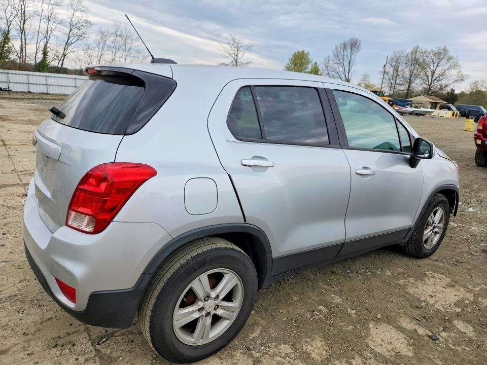 2020 Chevrolet VIN KL7CJKSB8LB311590 COPART salvage auction — FRONT END, Nj - Cert Of Title-Salvage, sold $225 on 2026-07-27 (photo 3)
