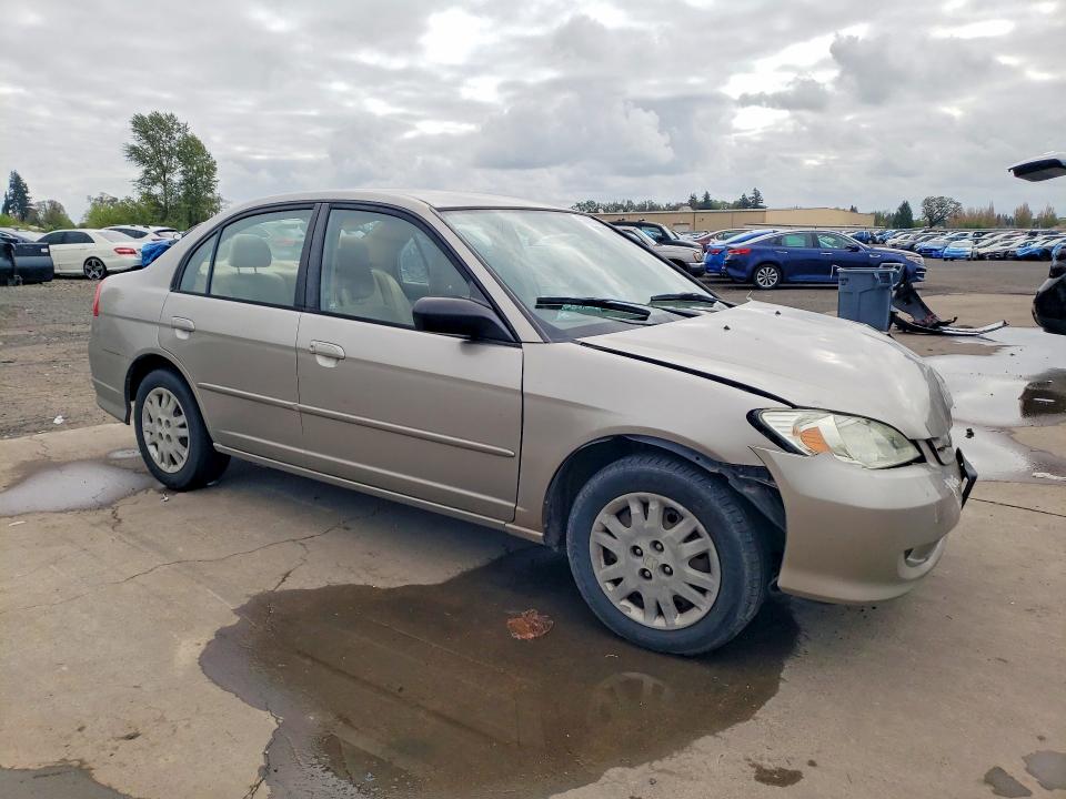 2004 Honda Civic VIN JHMES16514S000302 COPART salvage auction — FRONT END, Or - Lien Papers Salvage, sold $275 on 2026-07-27 (photo 4)