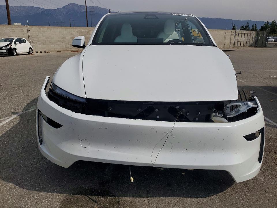 2026 Tesla Model y VIN 7SAYGDEDXTF580884 COPART salvage auction — FRONT END, Ca - Salvage Certificate, sold $18,000 on 2026-07-28 (photo 5)