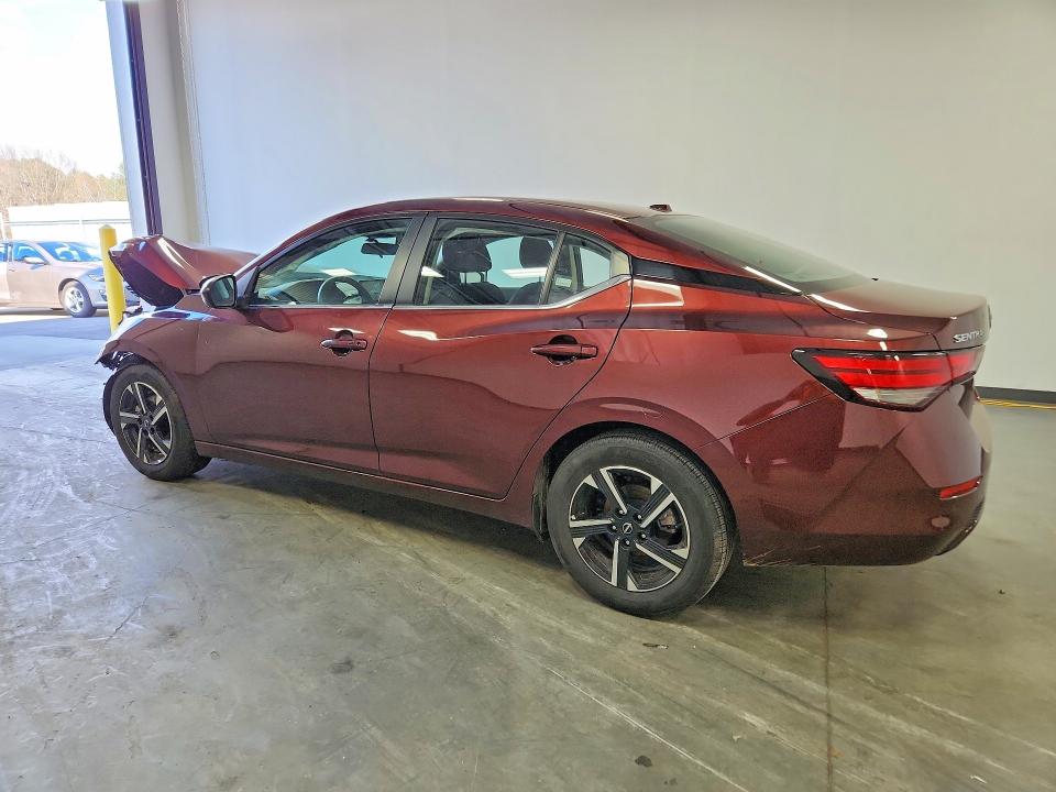 2025 Nissan Sentra VIN 3N1AB8CV7SY342559 COPART salvage auction — FRONT END, AZ - CERT OF TITLE- NON REPAIR, sold $600 on 2026-07-29 (photo 2)