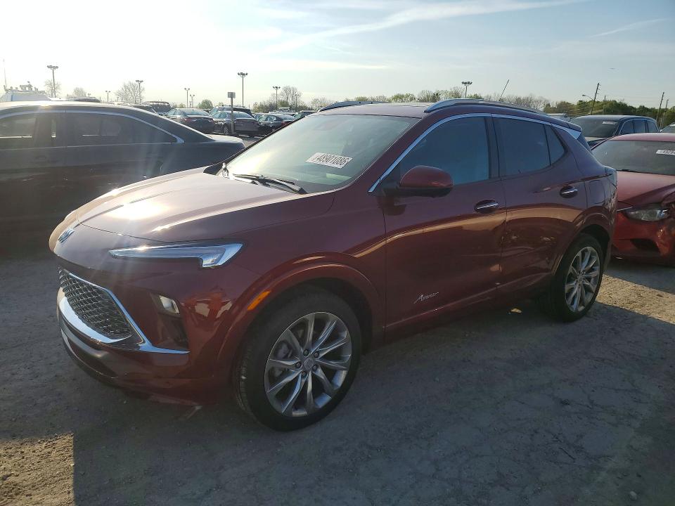 2025 Buick Encore VIN KL4AMGSL8SB191404 COPART salvage auction — FRONT END, In - Cert Of Title-Salvage Title, sold $150 on 2026-07-17 (photo 1)