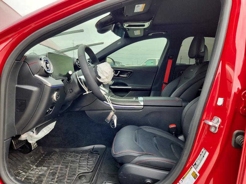 2026 Mercedes-benz C-klasse VIN W1KAF8HB8TR325895 COPART salvage auction — FRONT END, Tx - Certificate Of Title, sold $17,200 on 2026-07-28 (photo 7)