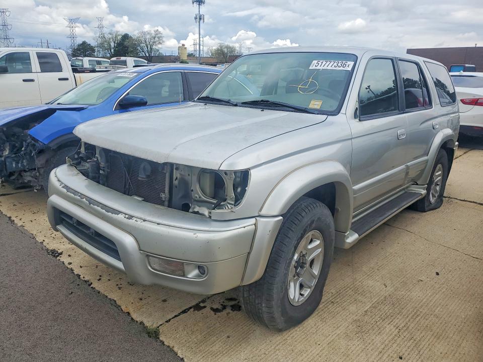 2002 Toyota 4runner VIN JT3HN87R120371294 COPART salvage auction — MECHANICAL, Il - Cert Of Title-Corrected, sold $3,050 on 2026-07-20 (photo 1)