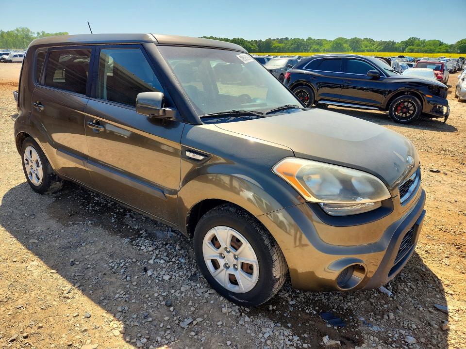 2013 Kia Soul VIN KNDJT2A5XD7501542 COPART salvage auction — REAR END, AL - CERT OF TITLE-SALVAGE TITLE, sold $750 on 2026-07-29 (photo 4)