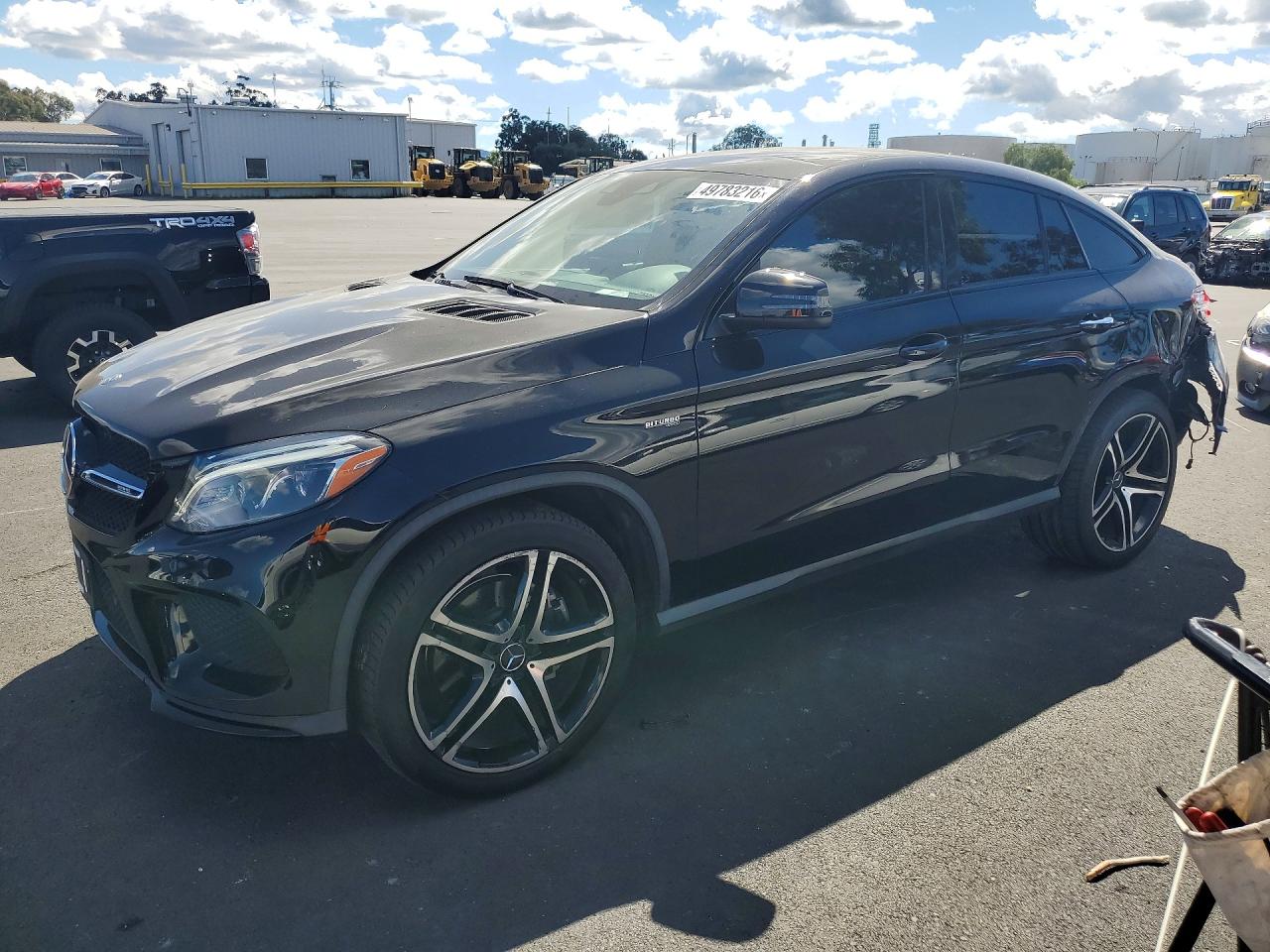 2018 Mercedes-Benz GLE Coupe VIN 4JGED6EB0JA124073 — COPART salvage auction photo