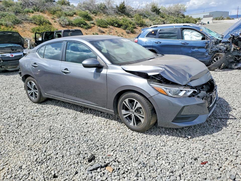 2023 Nissan Sentra VIN 3N1AB8CV9PY248996 COPART salvage auction — REAR END, Nv - Salvage Title, sold $1,250 on 2026-07-09 (photo 4)