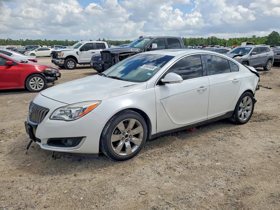 2016 Buick Regal VIN 2G4GS5GX8G9202945 COPART salvage auction — REAR END, Tx - Salvage Vehicle Title, sold $1,050 on 2026-07-10 (photo 1)