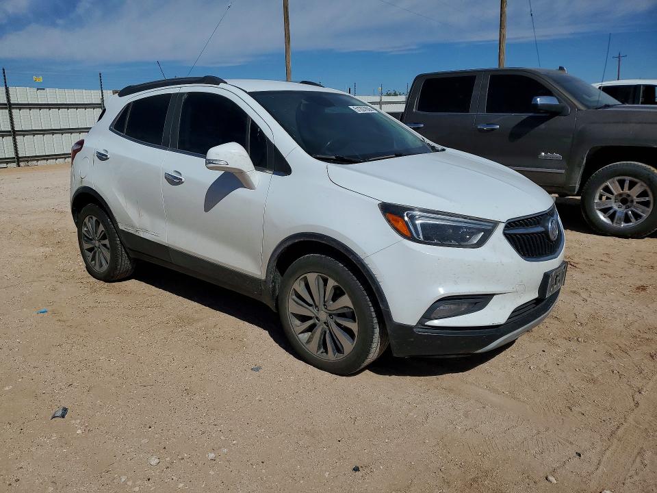 2018 Buick Encore VIN KL4CJGSB8JB691554 COPART salvage auction — SIDE, TX - SALVAGE VEHICLE TITLE (P), sold $15 on 2026-07-29 (photo 4)