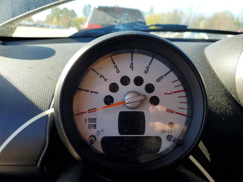 2012 Mini Cooper VIN WMWZB3C50CWM30619 COPART salvage auction — MINOR DENT/SCRATCHES, MA, sold $400 on 2026-07-09 (photo 9)