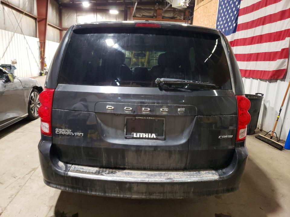 2012 Dodge Caravan VIN 2C4RDGDG7CR268887 COPART salvage auction — FRONT END, Ak - Bill Of Sale- Salvage, sold $20 on 2026-07-21 (photo 6)