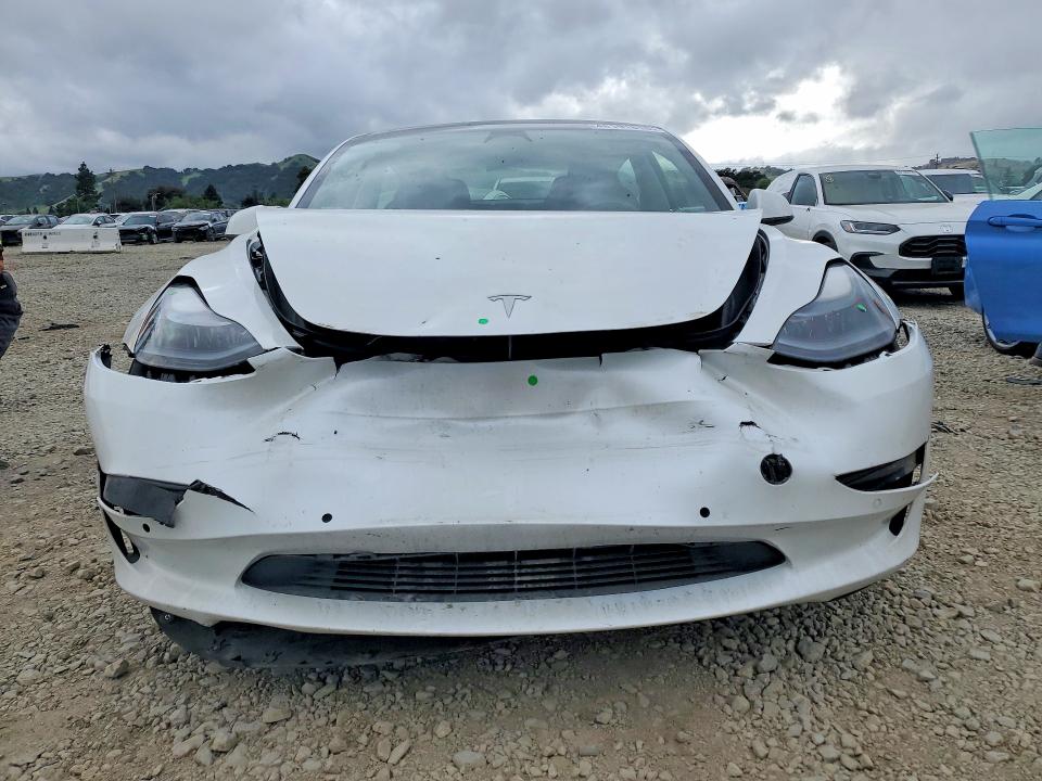 2021 Tesla Model 3 VIN 5YJ3E1EA4MF998439 COPART salvage auction — FRONT END, CA, sold $4,200 on 2026-07-14 (photo 5)