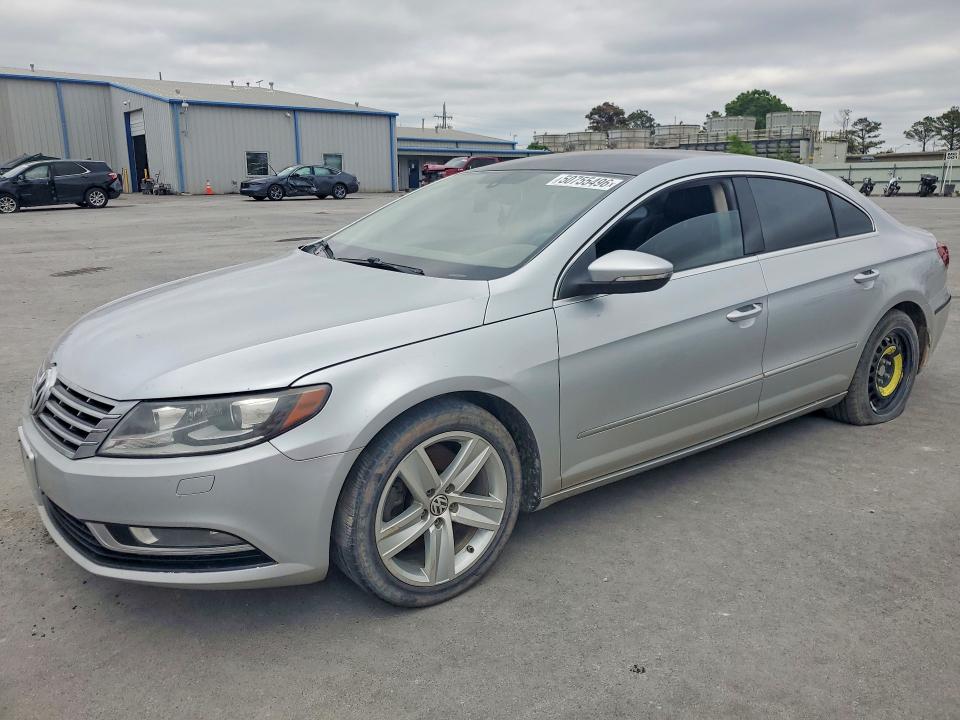 2014 Volkswagen Passat cc VIN WVWBN7AN3EE527389 COPART salvage auction — REAR END, Ok - Certificate Of Title, sold $600 on 2026-07-17 (photo 1)