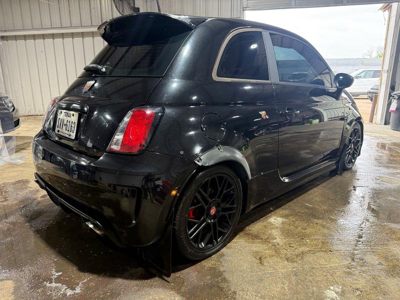 2013 Fiat 500 VIN 3C3CFFFH9DT664970 COPART salvage auction — DAMAGE HISTORY, Tx - Cert Of Title-Rebuilt Salvage (P), sold $7,400 on 2026-07-17 (photo 4)