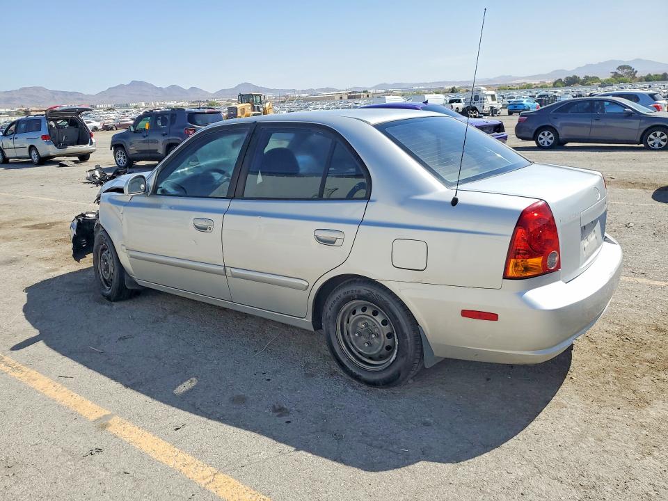 2005 Hyundai Accent VIN KMHCG45CX5U625326 COPART salvage auction — FRONT END, UT - SALVAGE CERTIFICATE, sold $125 on 2026-07-14 (photo 2)