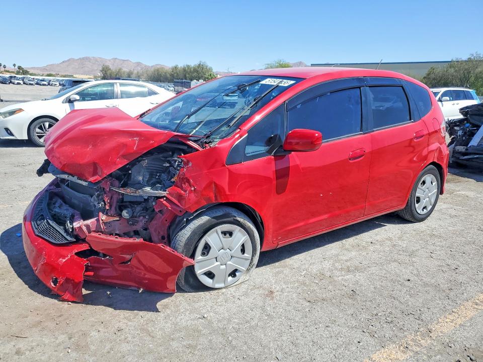 2013 Honda Fit VIN JHMGE8H34DC076207 COPART salvage auction — FRONT END, Salvage Title, sold $150 on 2026-07-16 (photo 1)