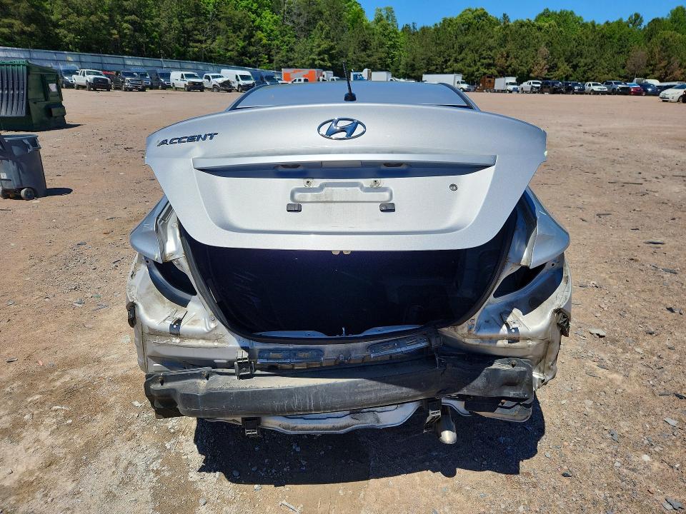 2016 Hyundai Accent VIN KMHCT4AE6GU089335 COPART salvage auction — REAR END, Va - Cert Of Title - Salvage, sold $1,000 on 2026-07-06 (photo 6)