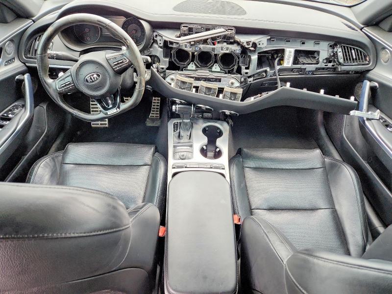 2018 Kia Stinger VIN KNAE45LC5J6036520 COPART salvage auction — FRONT END, Il - Salvage Certificate, sold $3,600 on 2026-07-10 (photo 8)