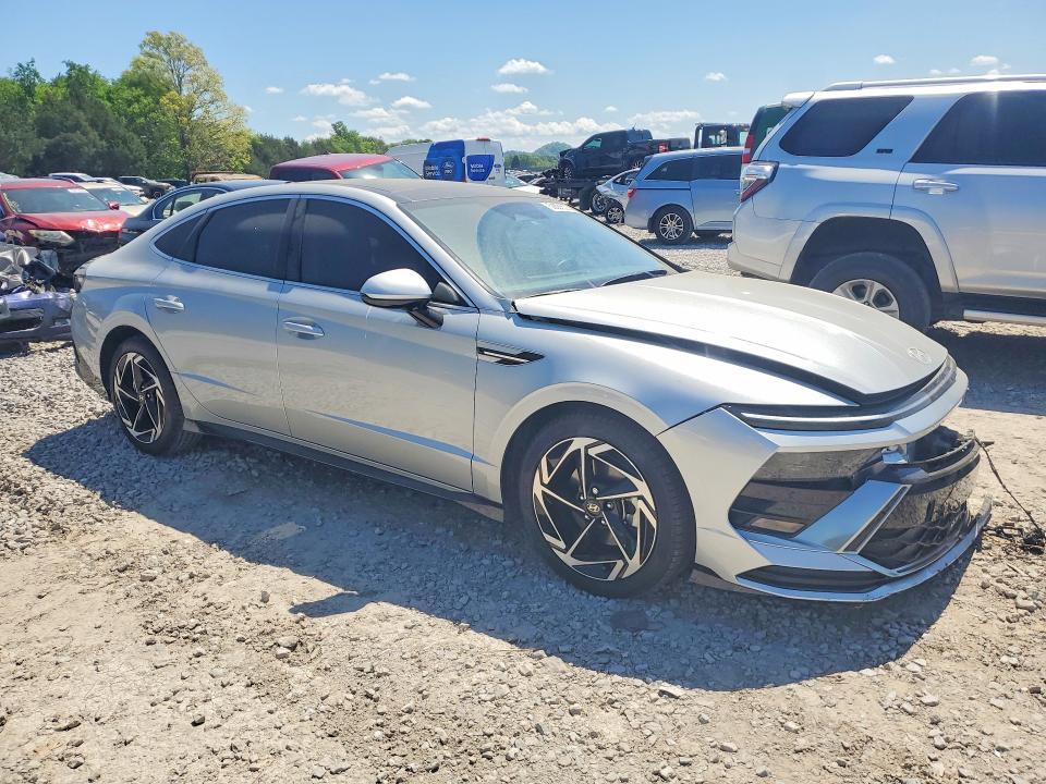 2024 Hyundai Sonata VIN KMHL14JA4RA419870 COPART salvage auction — FRONT END, TN - SALVAGE CERTIFICATE, sold $6,800 on 2026-07-30 (photo 4)
