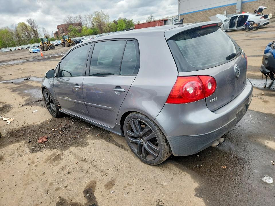 2009 Volkswagen Gti VIN WVWGV71K99W104117 COPART salvage auction — MINOR DENT/SCRATCHES, ME - CERTIFICATE OF TITLE, sold $1,150 on 2026-07-02 (photo 2)
