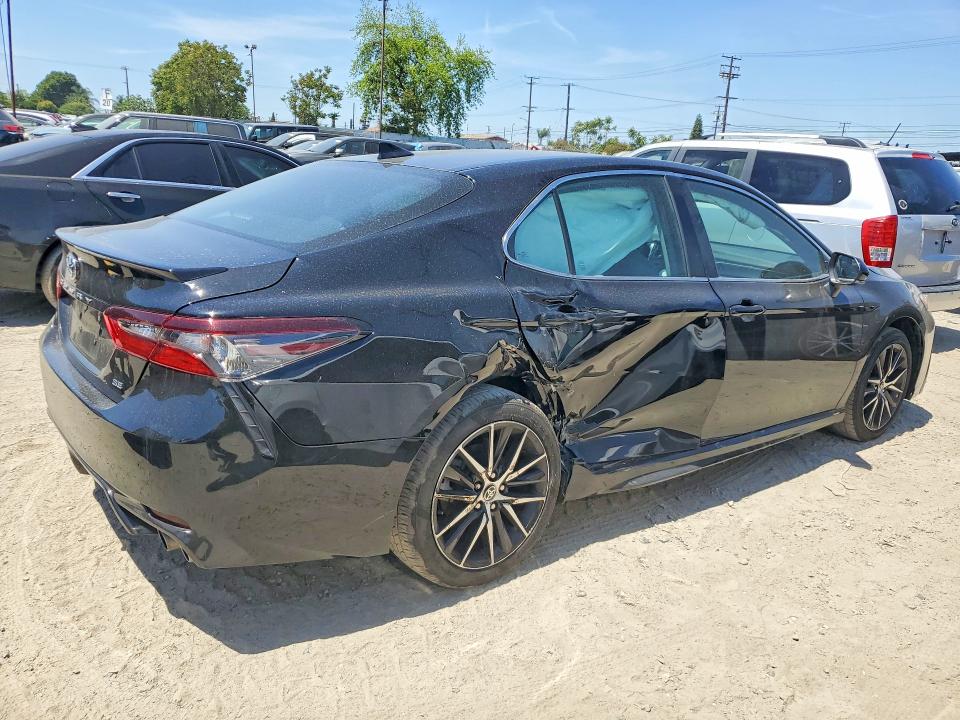 2024 Toyota Camry VIN 4T1G11AK9RU916095 COPART salvage auction — SIDE, CA - SALVAGE CERTIFICATE, sold $6,900 on 2026-07-02 (photo 3)