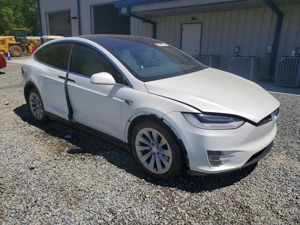 2020 Tesla Model x VIN 5YJXCAE22LF271752 COPART salvage auction — FRONT END, Nc - Salvage Certificate Of Title, sold $10,500 on 2026-07-09 (photo 4)
