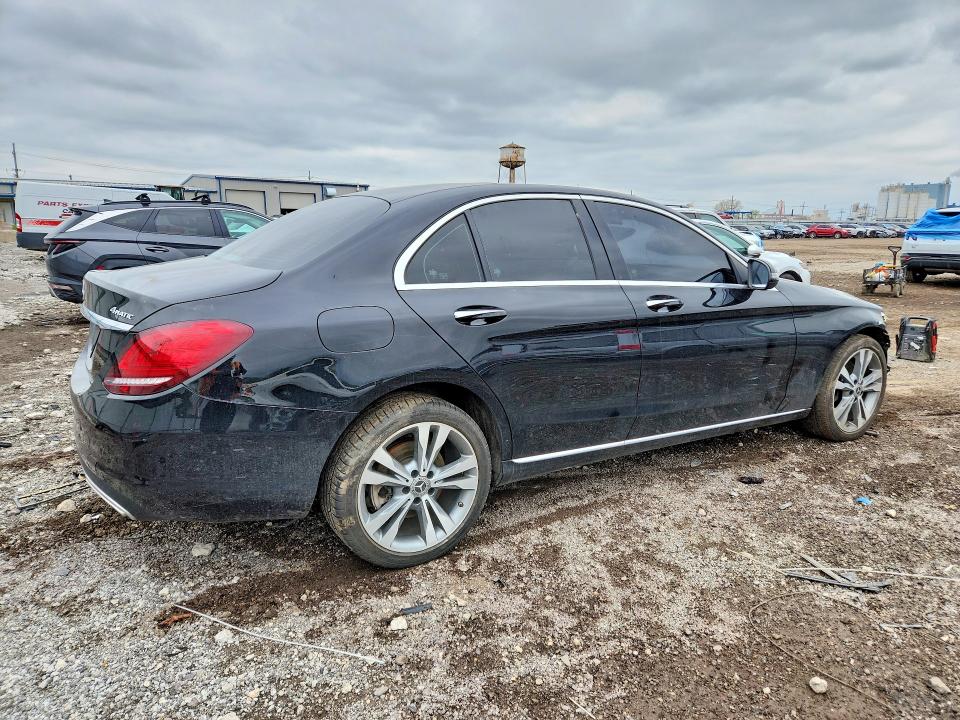 2020 Mercedes-benz C-klasse VIN W1KWF8EB1LR597909 COPART salvage auction — FRONT END, Il - Salvage Certificate, sold $5,800 on 2026-07-08 (photo 3)