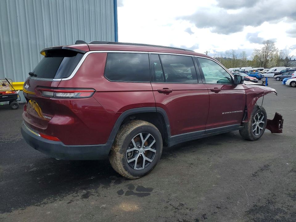 2025 Jeep Cherokee VIN 1C4RJKBG2S8631427 COPART salvage auction — FRONT END, Salvage Title, sold $8,700 on 2026-07-20 (photo 3)