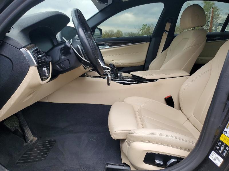 2020 BMW 5er VIN WBAJR7C00LCD77901 COPART salvage auction — HAIL, Il - Salvage Certificate, sold $11,700 on 2026-07-29 (photo 7)