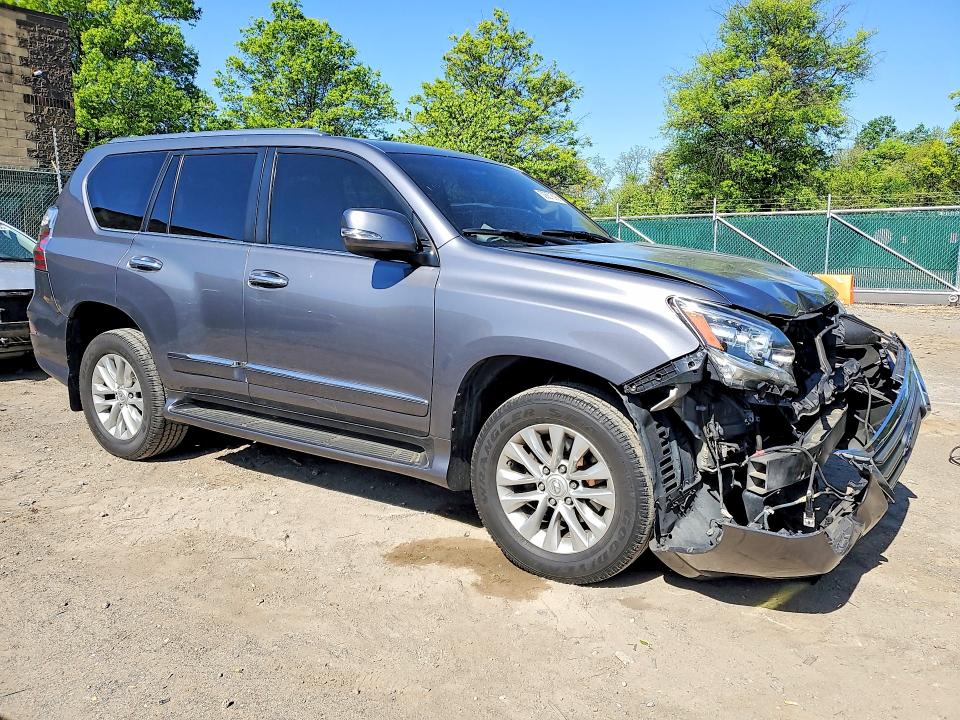 2017 Lexus Gx VIN JTJBM7FX1H5178330 COPART salvage auction — FRONT END, Md - Cert Of Salvage > 75% Damage, sold $12,100 on 2026-07-09 (photo 4)