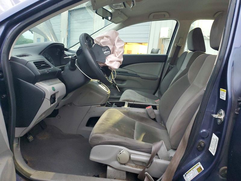 2013 Honda Cr-v VIN 3CZRM3H39DG711641 COPART salvage auction — FRONT END, Tn - Salvage Certificate, sold $1,900 on 2026-07-09 (photo 7)