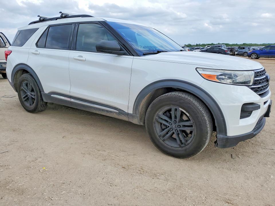 2020 Ford Explorer VIN 1FMSK7DH4LGA91812 COPART salvage auction — HAIL, Tx - Certificate Of Title, sold $8,700 on 2026-07-09 (photo 4)