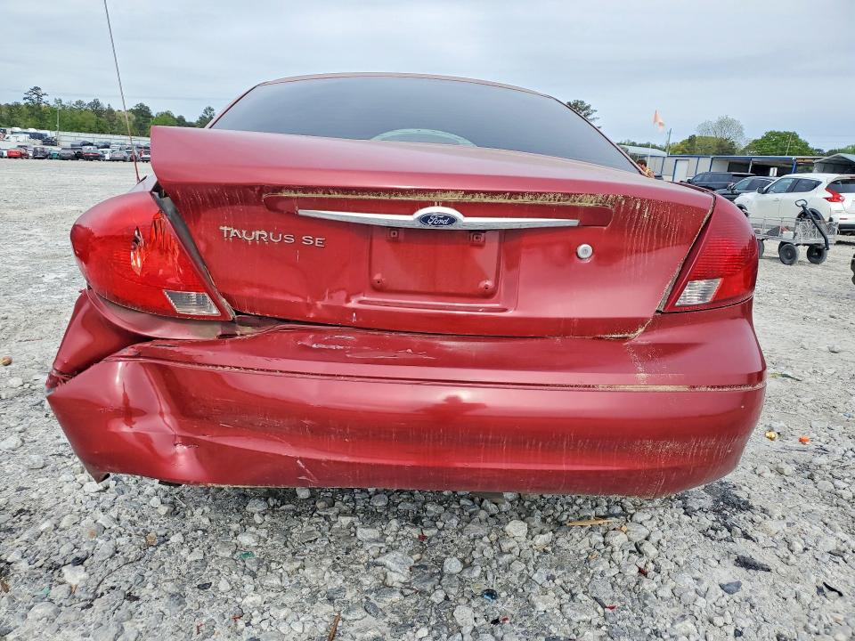 2001 Ford Taurus VIN 1FAFP53U01A187890 COPART salvage auction — REAR END, Ga - Cert Of Title-Salvage, sold $300 on 2026-07-06 (photo 6)