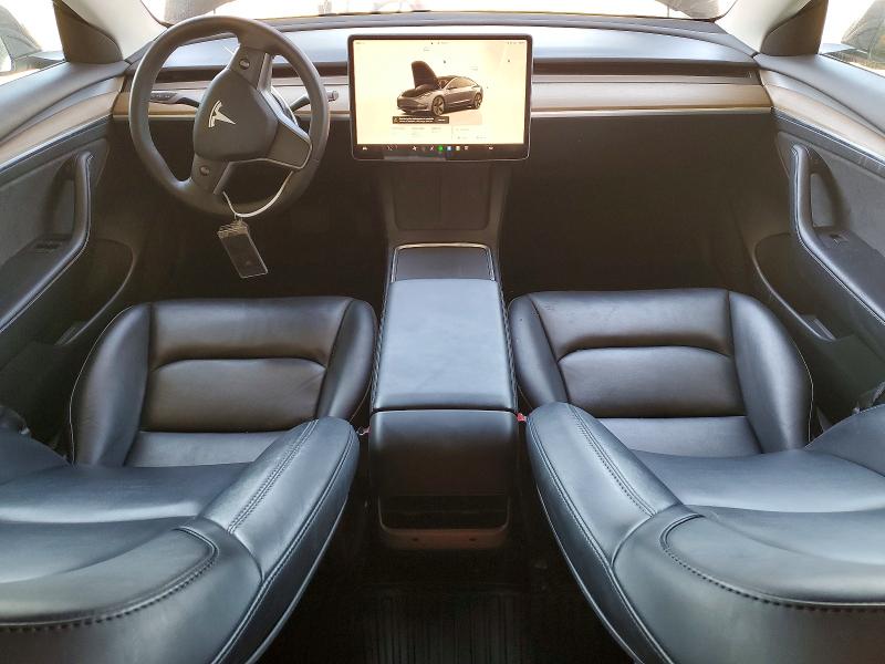 2023 Tesla VIN 5YJ3E1EA8PF447337 COPART salvage auction — REAR END, FL - CERTIFICATE OF DESTRUCTION, sold $5,800 on 2026-07-06 (photo 8)