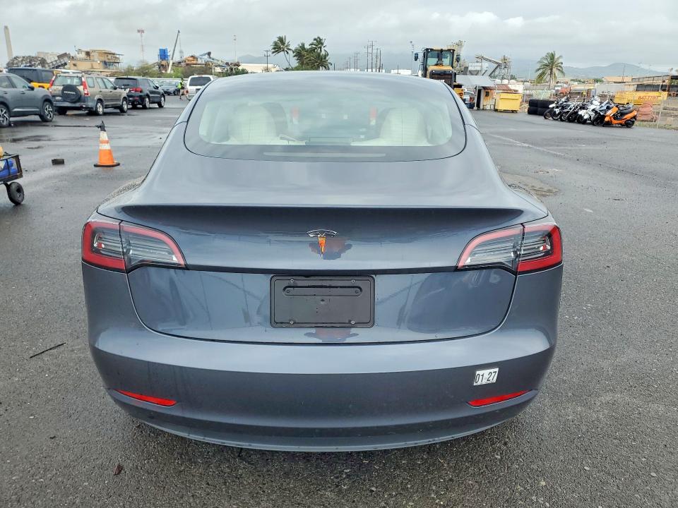 2023 Tesla Model 3 VIN 5YJ3E1EA9PF699730 COPART salvage auction — FRONT END, Hi - Certificate Of Salvage, sold $2 on 2026-07-27 (photo 6)
