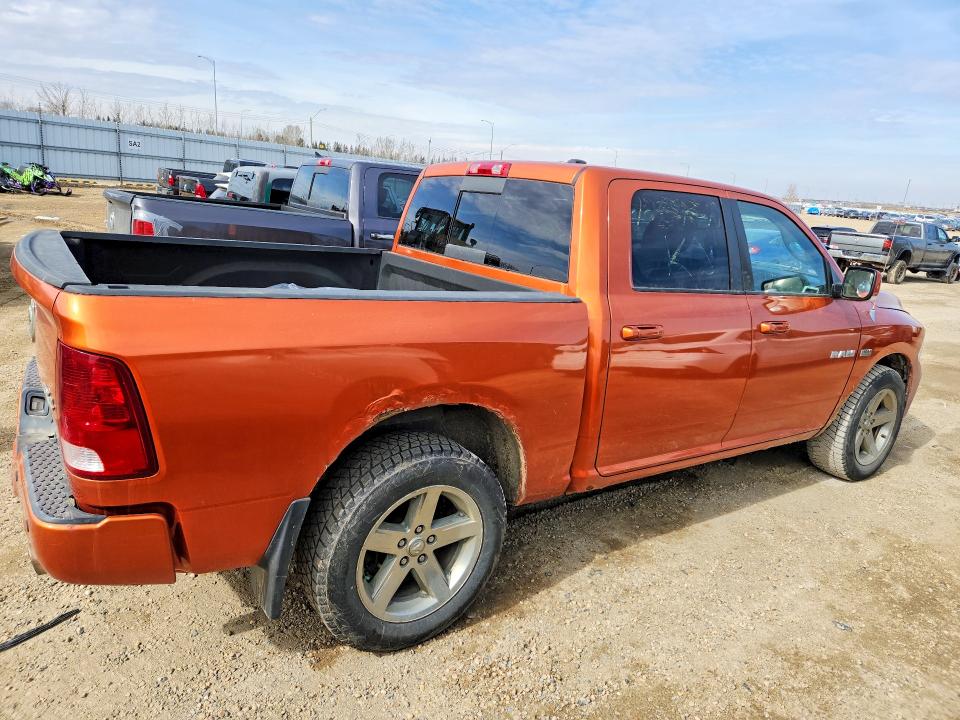 2010 Dodge Ram 1500 VIN 1D7RV1CT7AS167469 COPART salvage auction — UNDERCARRIAGE, Ab - Bos - Salvage, sold $675 on 2026-07-09 (photo 3)