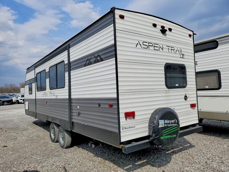 2022 Dutchmen travel Recreational vehicle (rv) VIN 4YDTATM27N8924030 COPART salvage auction — HAIL, NY - MV-907A SALVAGE CERTIFICATE, sold $4,650 on 2026-07-09 (photo 3)