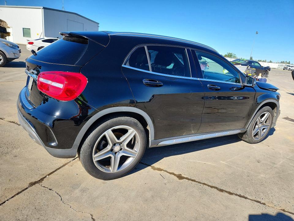 2016 Mercedes-benz Gla-klasse VIN WDCTG4GB2GJ191667 COPART salvage auction — FRONT END, Ca - Salvage Certificate, sold $1,400 on 2026-07-20 (photo 3)
