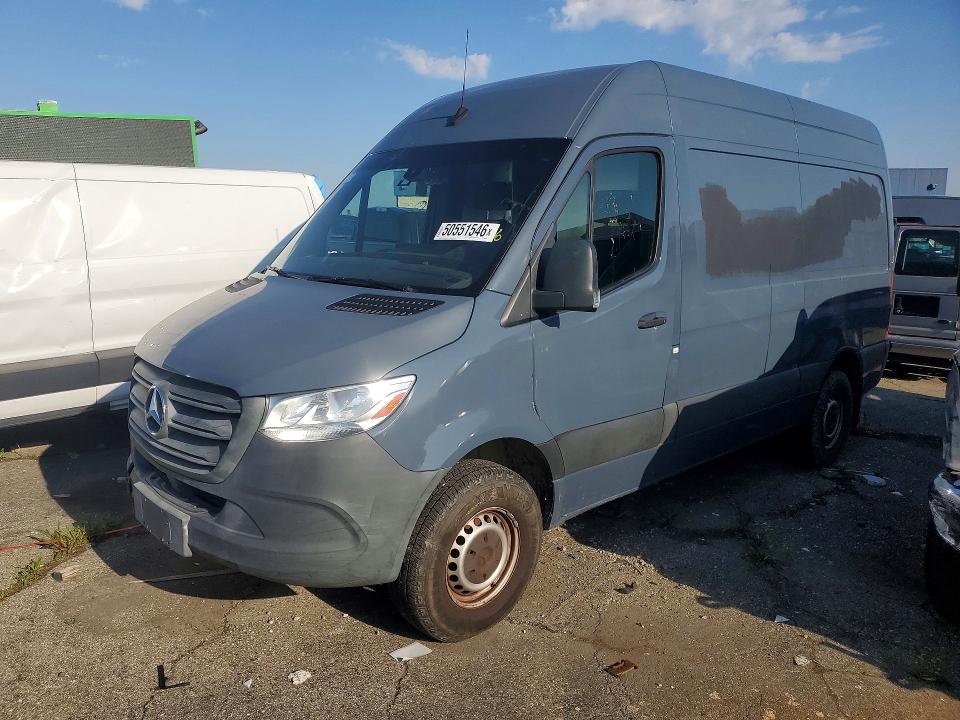 2019 Mercedes-benz Sprinter VIN WD4PF0CD7KP039843 COPART salvage auction — MECHANICAL, Wa - Vehicle Cert Of Ownership-Titl, sold $13,200 on 2026-07-08 (photo 1)