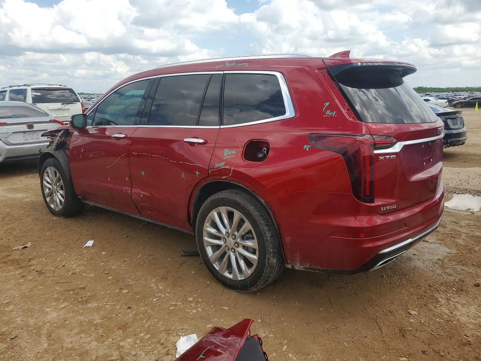2024 Cadillac Xt6 VIN 1GYKPCRS8RZ734124 COPART salvage auction — FRONT END, Tx - Salvage Vehicle Title, sold $14,100 on 2026-07-23 (photo 2)