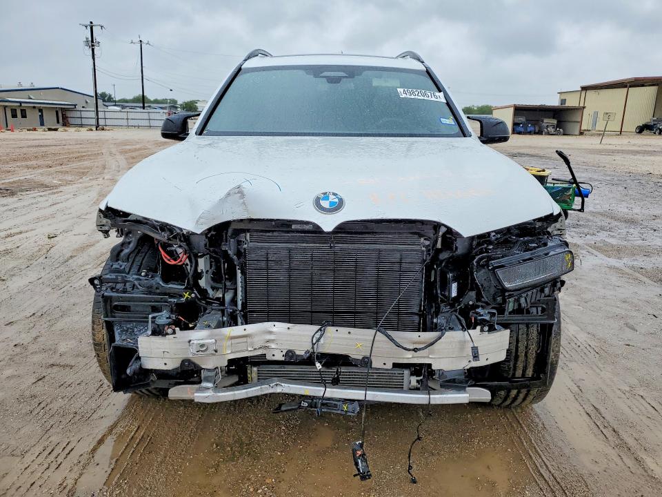 2025 BMW X7 VIN 5UX33EM02S9Z88326 COPART salvage auction — FRONT END, Tx - Salvage Vehicle Title, sold $10,700 on 2026-07-30 (photo 5)